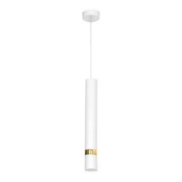 Pendelleuchte mit Kabel JOKER 1xGU10/25W/230V weiß/gold