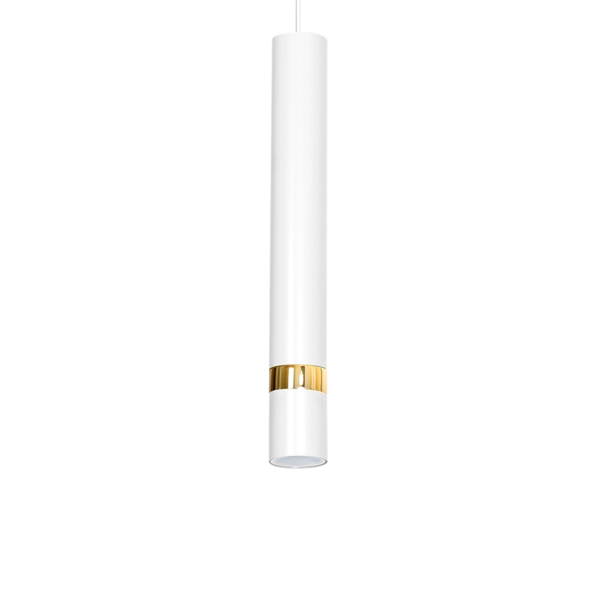 Pendelleuchte mit Kabel JOKER 1xGU10/25W/230V weiß/gold