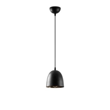 Pendelleuchte mit Kabel TATTOO 1xE27/40W/230V Ø 16 cm schwarz