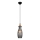 Pendelleuchte mit Kabelaufhängung BOTTLE 1xE14/4W/230V rauchfarben