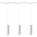 Pendelleuchte mit Seilaufhängung für das Schienensystem PIPE 3xGU10/10W/230V weiß