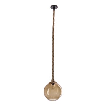 Pendelleuchte SHEDON 1xE27/40W/230V rauchbeige