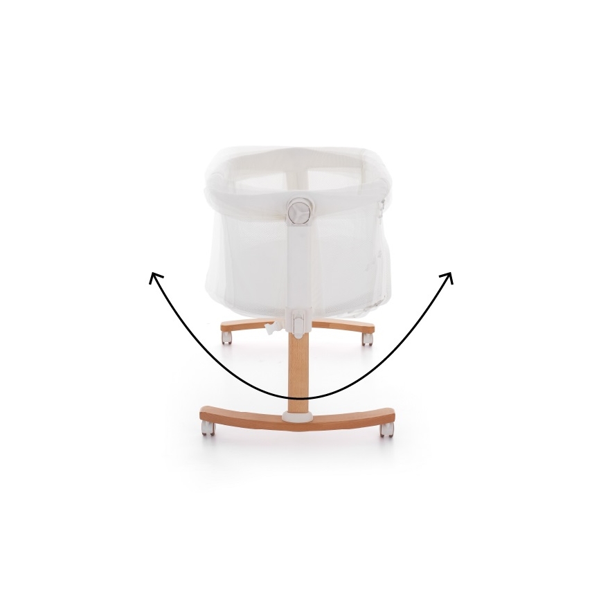 PETITE&MARS - Babybett 2-in-1 GLORY grau
