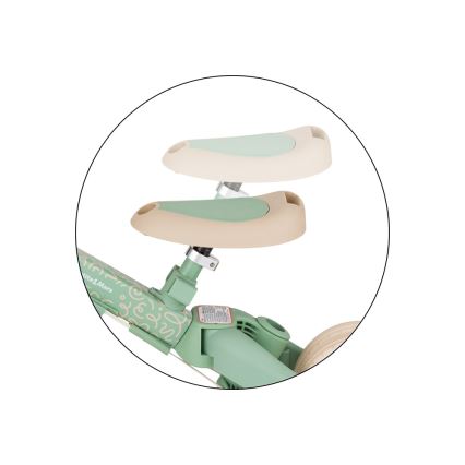 PETITE&MARS - Kinder-Dreirad 5-in-1 TURBO LIMITED Green Twist