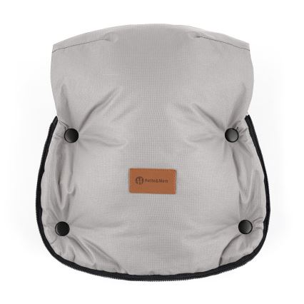 PETITE&MARS - SET Baby-Fußsack 4in1 ARCTIC + Kinderwagen-Handschuhe FURRY Champagne Shower