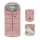 PETITE&MARS - SET Kinderfußsack 3in1 JIBOT + Handwärmer für den Kinderwagen JASIE rosa