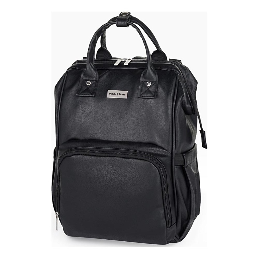 PETITE&MARS - Wickelrucksack für den Kinderwagen JASPER Schwarz
