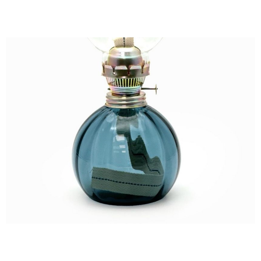 Petroleumlampe BASIC 38 cm Rauchglas