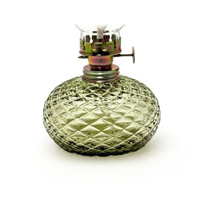 Petroleumlampe Eliška 20 cm waldgrün