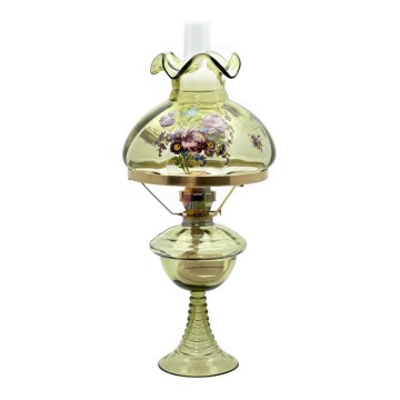 Petroleumlampe JASMÍNA 50 cm Waldgrün