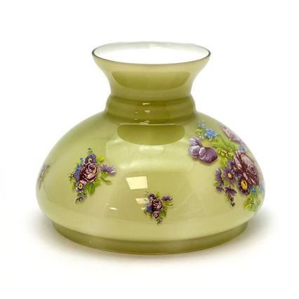 Petroleumlampe JASMÍNA 50 cm Waldgrün