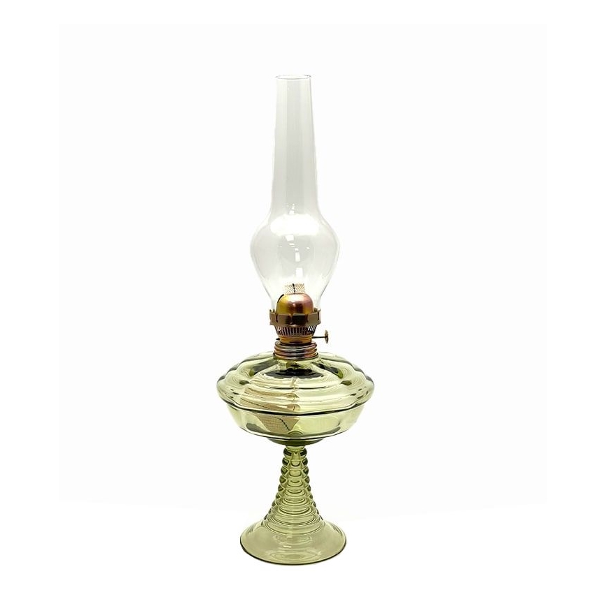 Petroleumlampe MILADA 50 cm Waldgrün