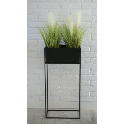 Pflanzenständer 90x44 cm schwarz
