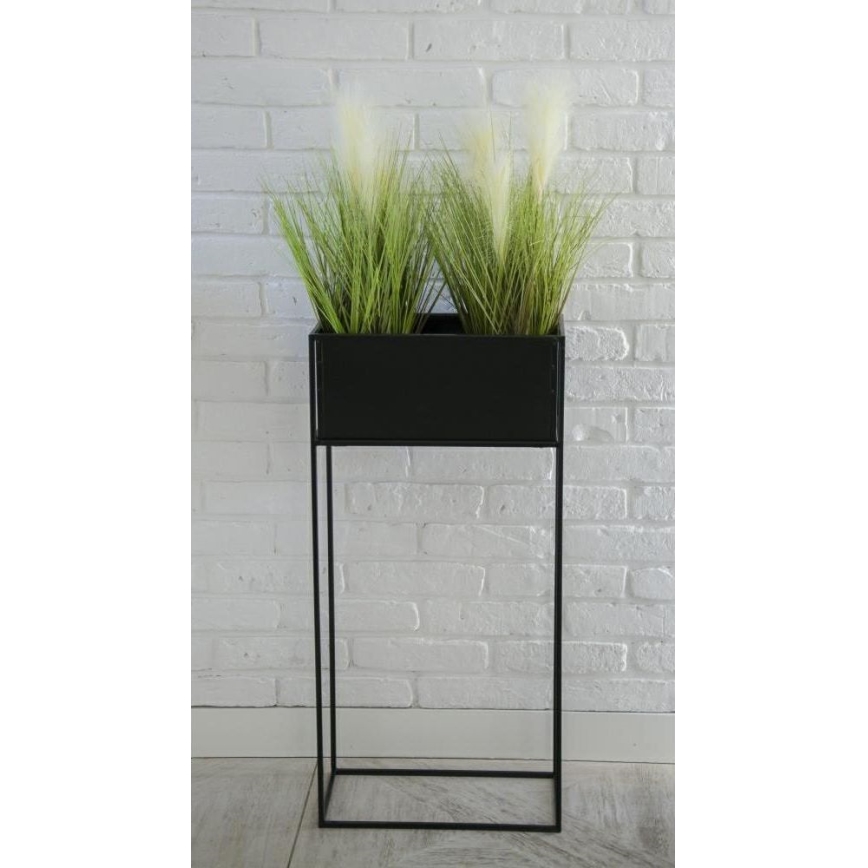 Pflanzenständer 90x44 cm schwarz