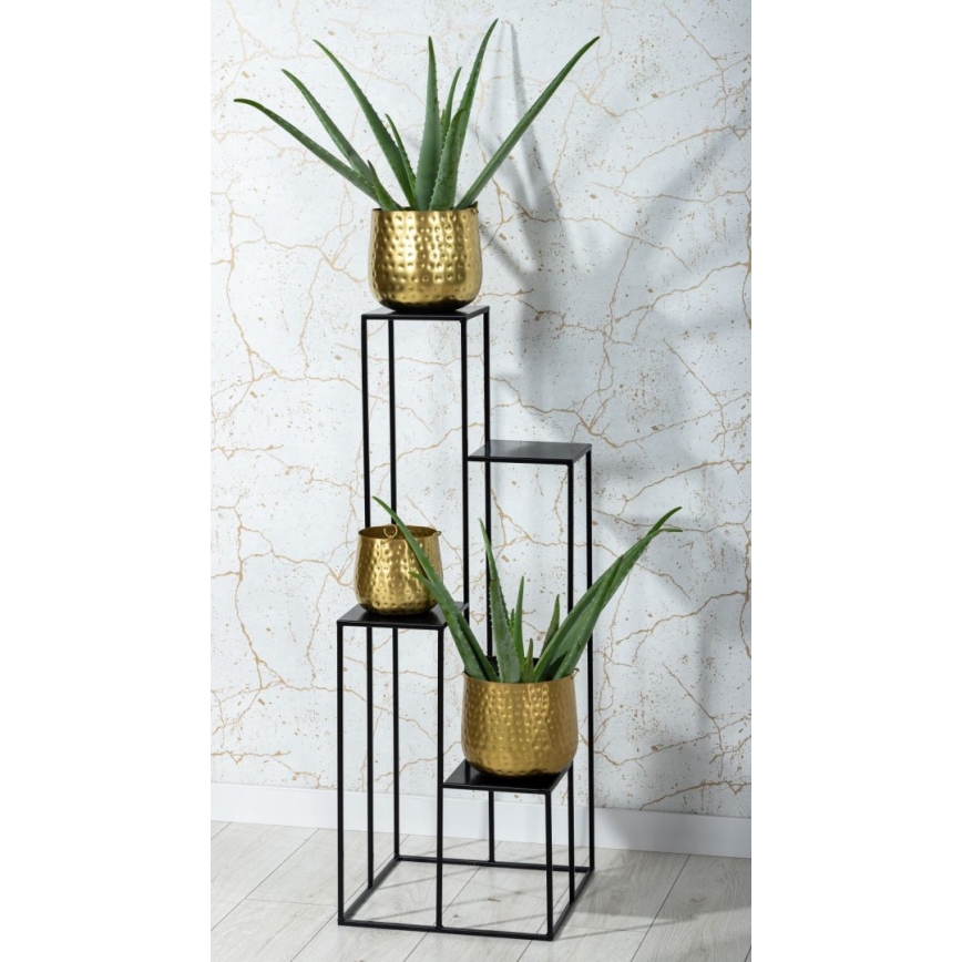 Pflanzenständer KASKADA 110x40 Schwarz