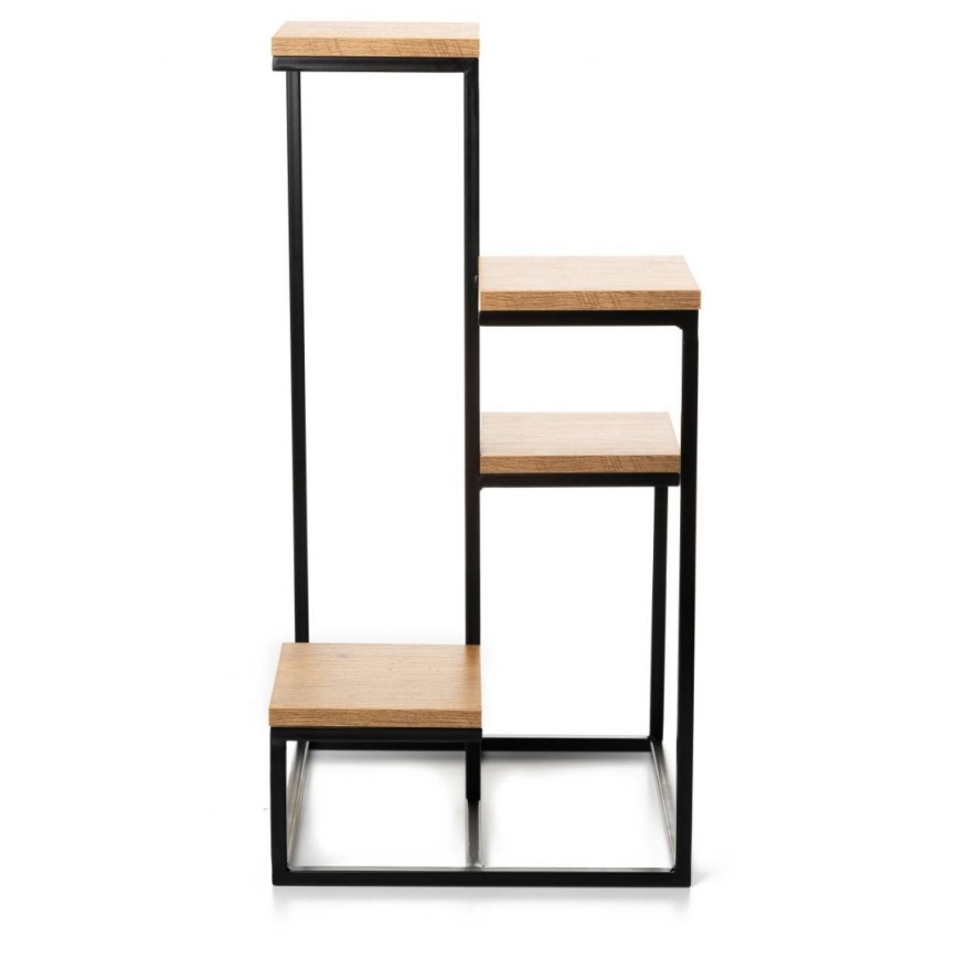 Blumenständer KASKADA 79x40 Schwarz/Braun