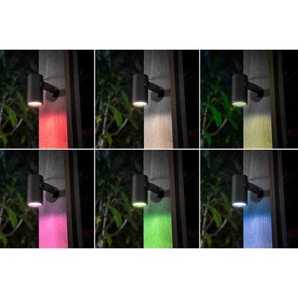 Philips - SET 3x LED Einbauleuchte Hue LILY 3xLED/8W/230V IP65