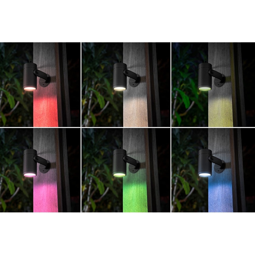Philips - SET 3x LED Einbauleuchte Hue LILY 3xLED/8W/230V IP65