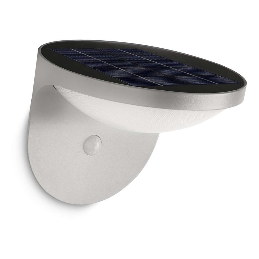 Philips 17808/87/16 - LED Solarleuchte mit Bewegungs- und Dämmerungssensor MYGARDEN DUSK 1xLED/1W/3,7V 2200 mAh IP44