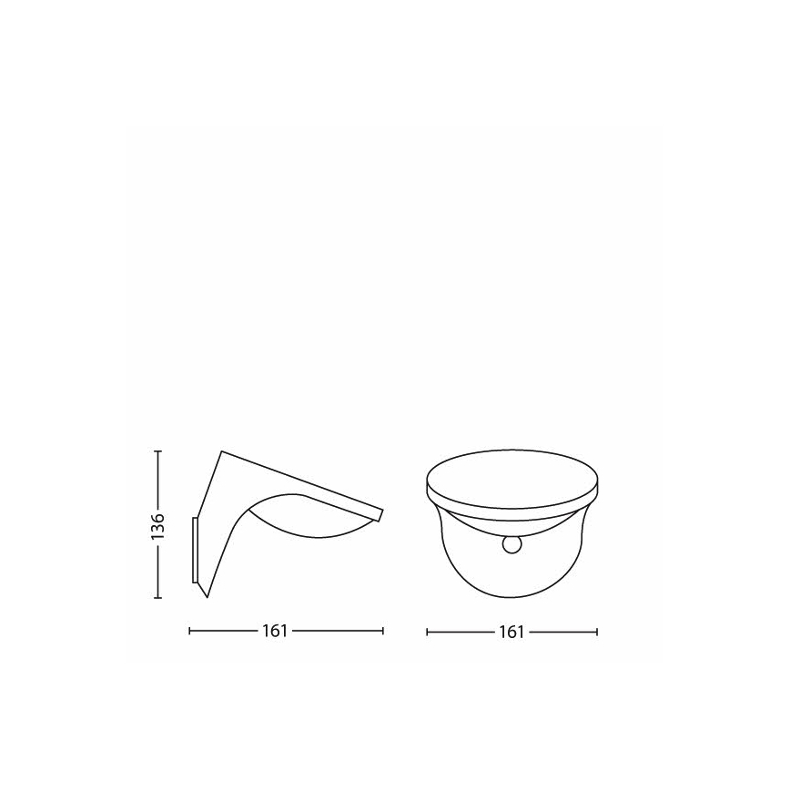 Philips - Sonnenlichtsensor 1xLED/1W/3,7V