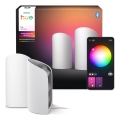 Philips - 2er-Set Hue PLAY dimmbare LED RGBW-Projektionsleuchte LED/20W/230V 2000–6500K weiß