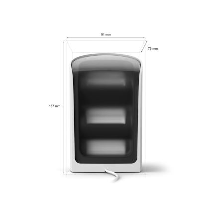 Philips - 2er-Set Hue PLAY dimmbare LED RGBW-Projektionsleuchte LED/20W/230V 2000–6500K weiß