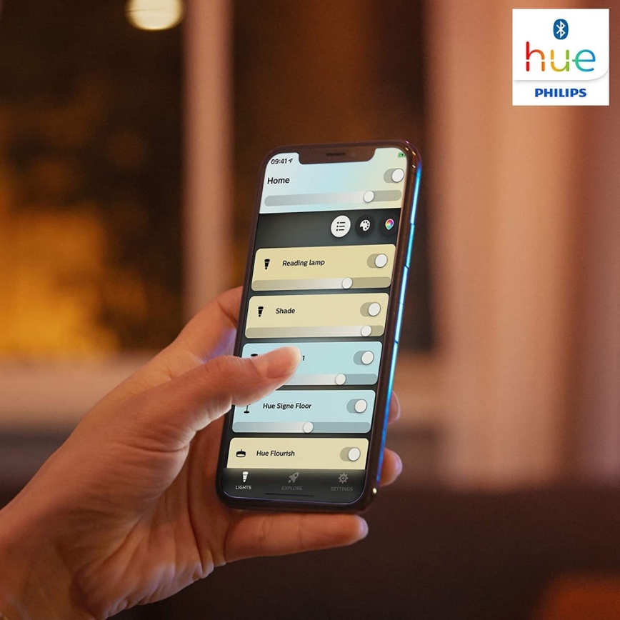 Philips - LED dimmbares Leuchtmittel Hue BEING LED/27W/230V + Fernbedienung