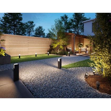 Philips - SET 3x LED Außenleuchte GARDENLINK LED/24W/230V 2700K IP44