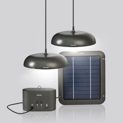 Philips 40977/93/16 - LED solár set LIFE LIGHT HOME