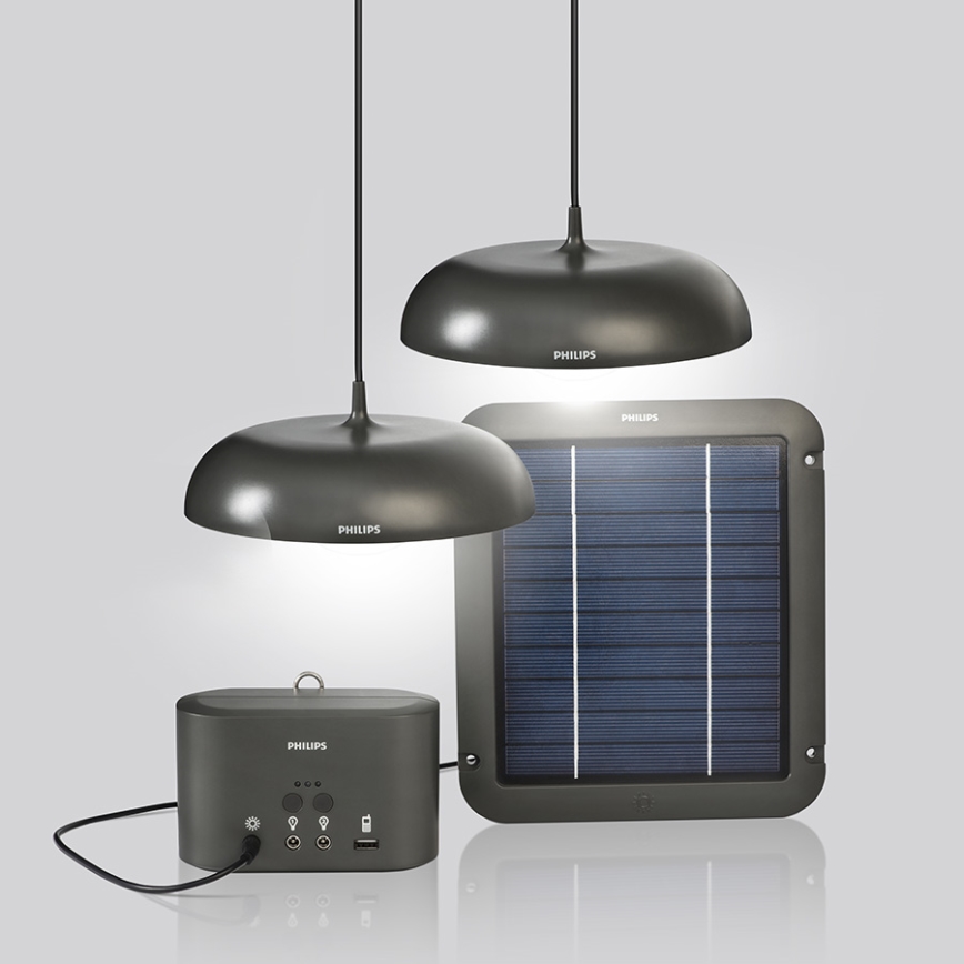Philips 40977/93/16 - LED solár set LIFE LIGHT HOME