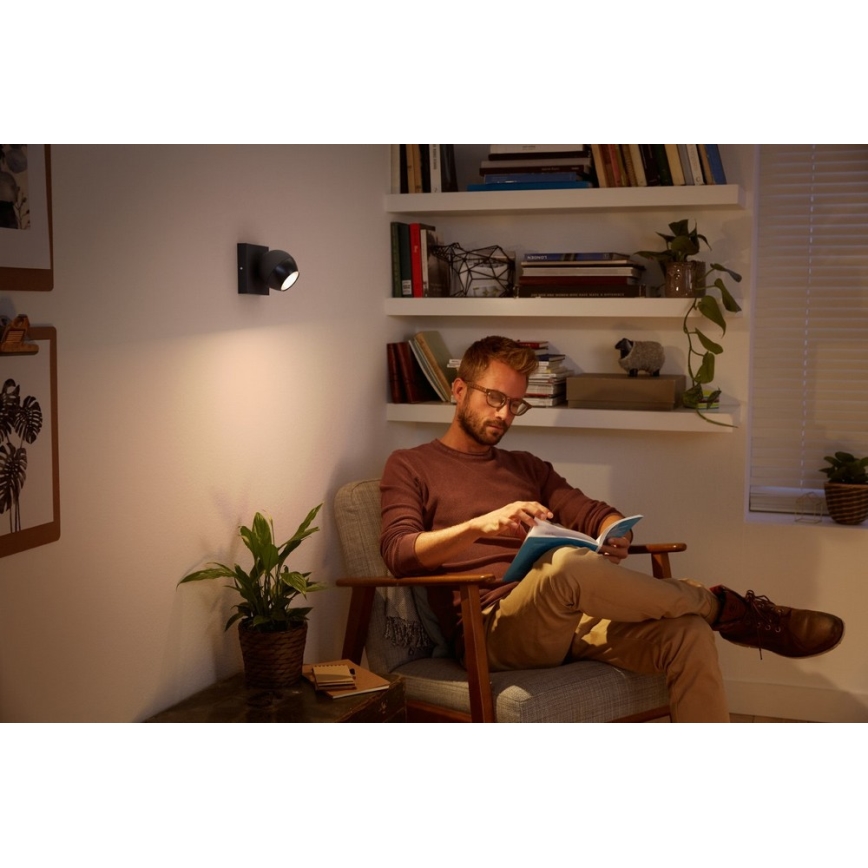 Philips - LED dimmbares Spotlicht Hue BUCKRAM 1xGU10/5W/230V + Fernbedienung