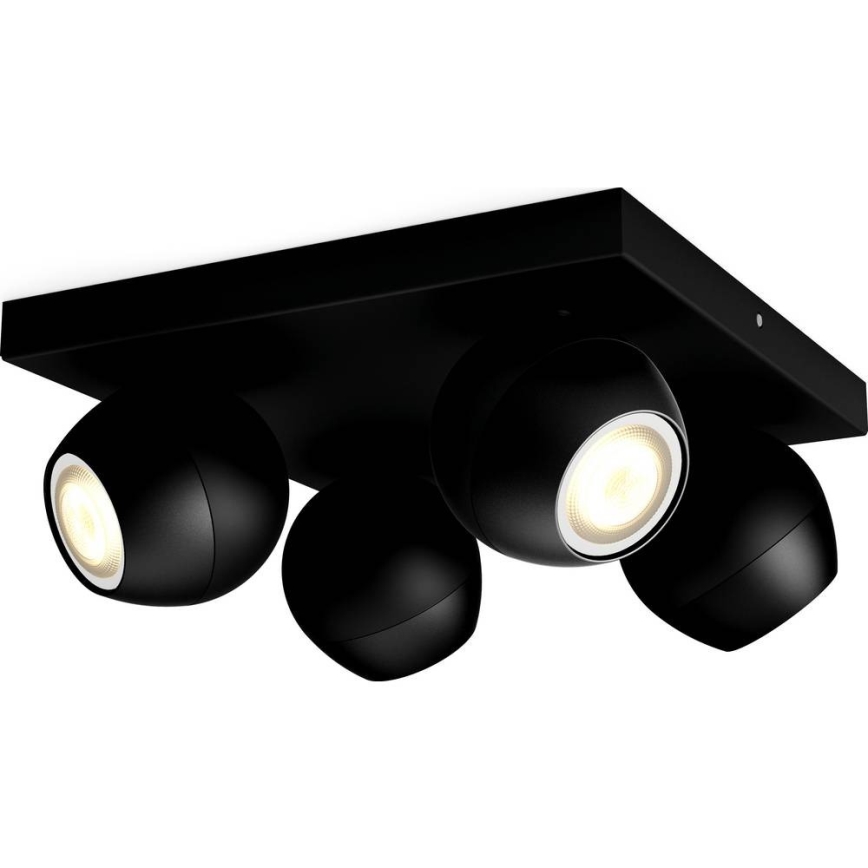 Philips - LED dimmbare Einbauleuchte Hue BUCKRAM 4xGU10/5W/230V + Fernbedienung