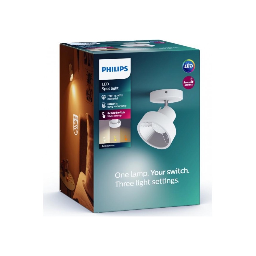 Philips 50601/31/P0 - LED Spotleuchte BUKKO LED/4,5W/230V