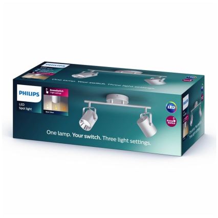 Philips 50662/14/P0 - LED Einbauleuchte BYRE 2xLED/4,3W/230V 2200/2500/2700K