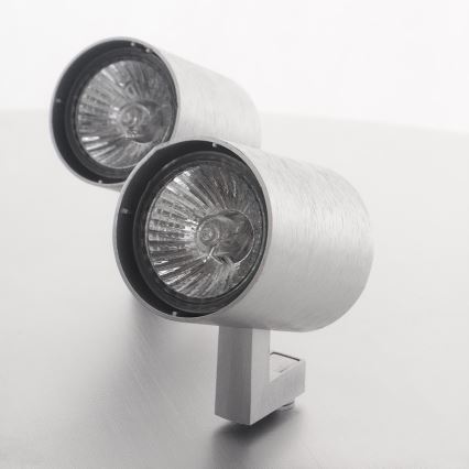 Philips 53094/48/16 - Spotleuchte RUNNER silber 4xGU10/35W/230V