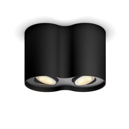 Philips - LED dimmbares Leuchtmittel Hue PILLAR 2xGU10/5W/230V + Fernbedienung