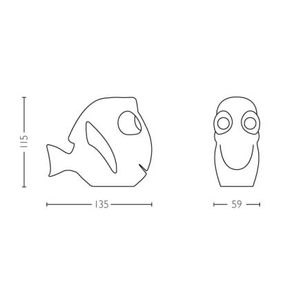 Kinderleuchte LED/2xAAA