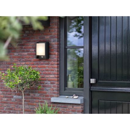 Philips - LED Außenwandleuchte mit Sensor ARBOUR LED/3,8W/230V 2700K IP44