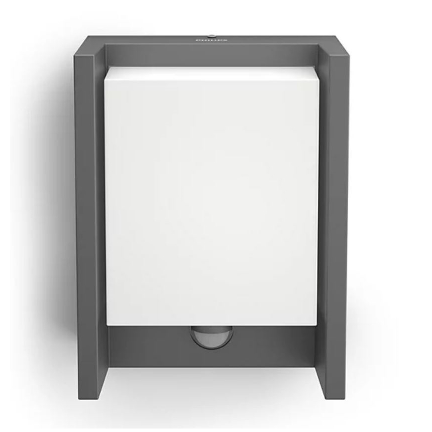 Philips - LED Außenwandleuchte mit Sensor ARBOUR LED/3,8W/230V 2700K IP44