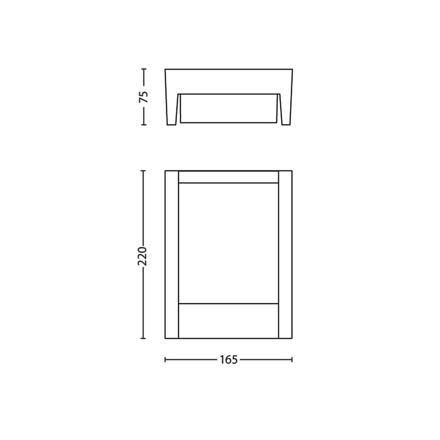 Philips - LED Außenwandleuchte LED/3,8W/230V 3000K IP44
