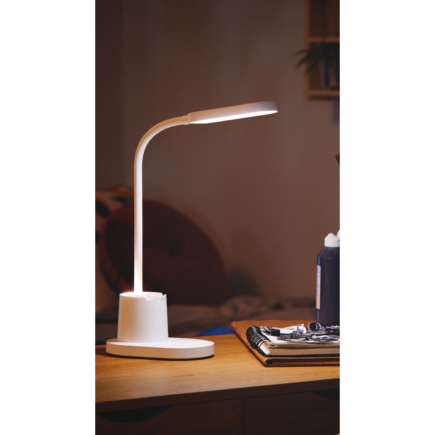 Philips - LED dimmbare Touch-Tischlampe BUCKET LED/7W/5V 1800 mAh 3000/4000/5700K CRI 90