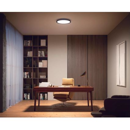 Philips - Dimmbare LED-Deckenleuchte Hue AURELLE LED/24,5W/230V + Fernbedienung