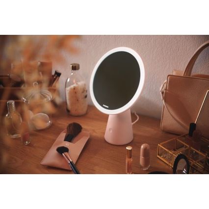 Philips - Dimmbarer Kosmetikspiegel mit LED-Hintergrundbeleuchtung MIRROR LED/4,5W/5V