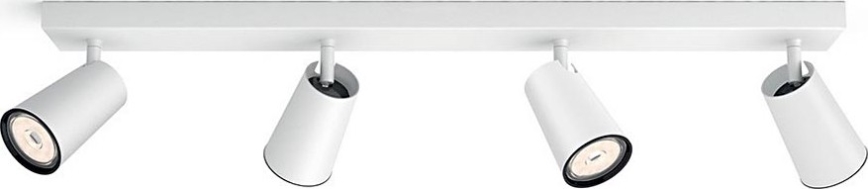 Philips - Einbauleuchte 4xGU10/5,5W/230V