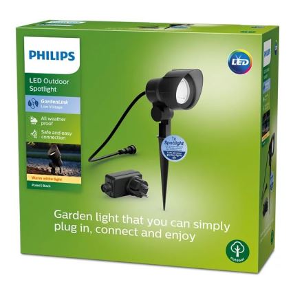 Philips - LED Außenstrahler LED/24W/230V 2700K IP44
