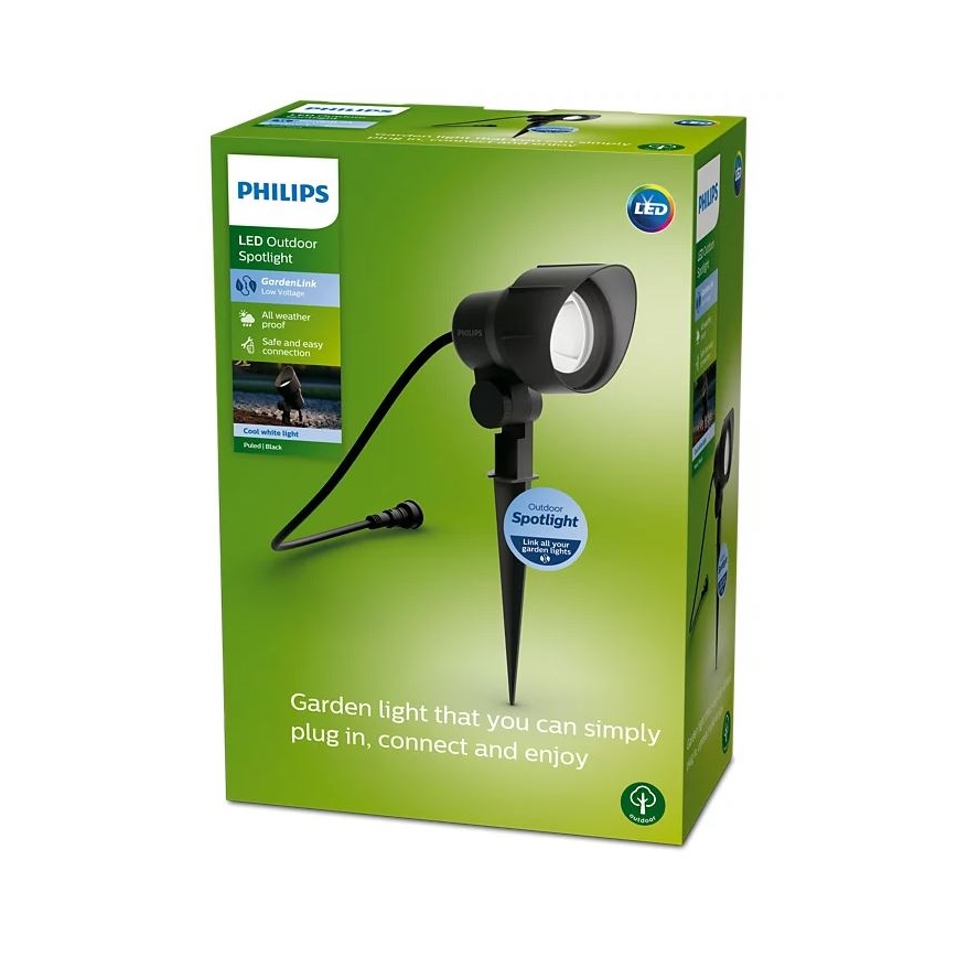 Philips - LED Außenstrahler LED/6W/12V 4000K IP44