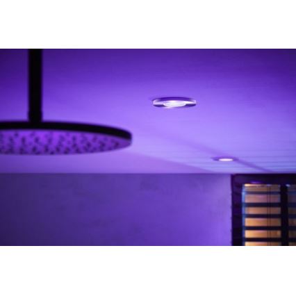 Philips - SET 3x LED RGB dimmbare Badezimmerleuchte Hue XAMENTO 1xGU10/5,7W/230V IP44 2000-6500K