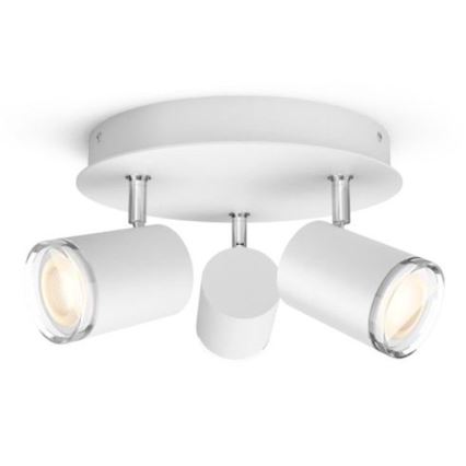 Philips - LED dimmbares Badezimmerleuchte Hue ADORE 3xGU10/5W/230V IP44 + Fernbedienung