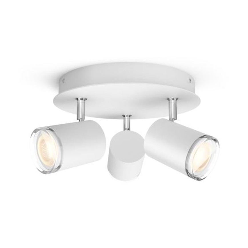 Philips - LED dimmbares Badezimmerleuchte Hue ADORE 3xGU10/5W/230V IP44 + Fernbedienung