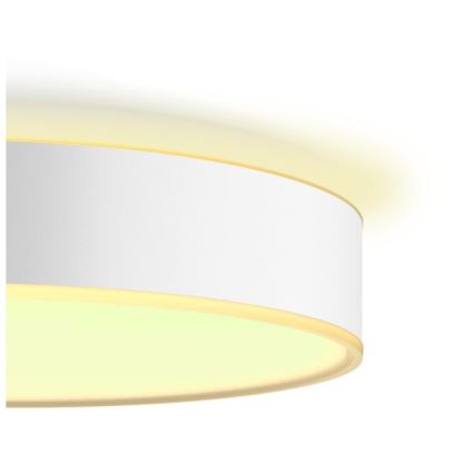 Philips - LED dimmbare Deckenleuchte Hue LED/33,5W/230V 2200-6500K Ø 425 mm Weiß + Fernbedienung
